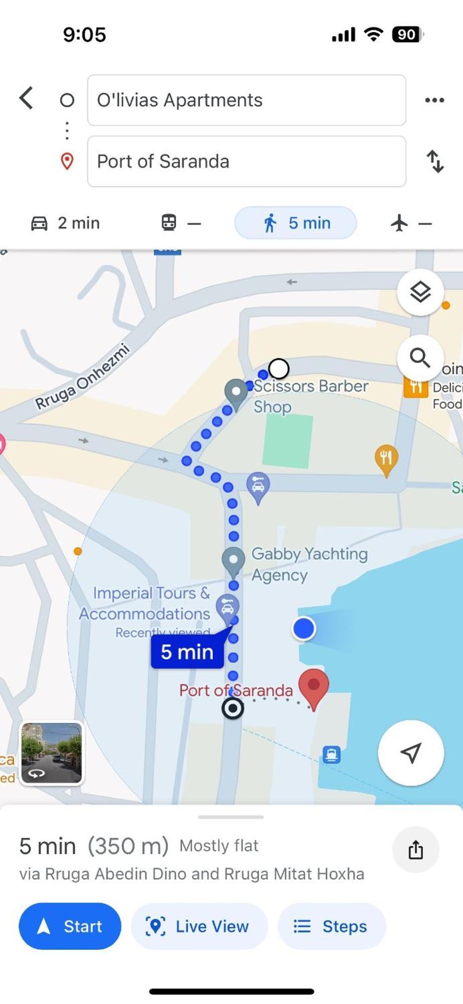 Olivias Apartments City Center Sarandë 外观 照片
